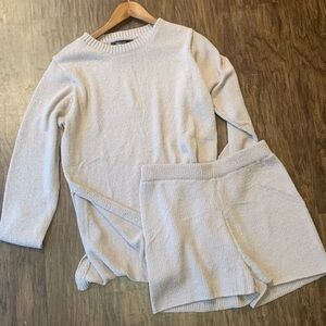 Amazon Knit Sweater and Shorts Set nwot